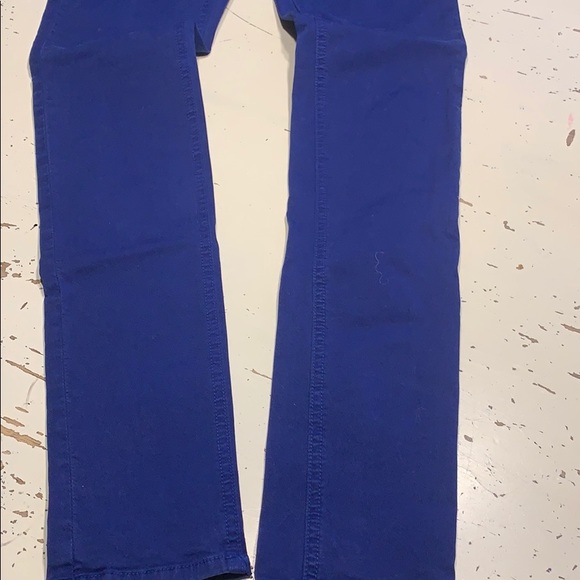 Rag and bone royal blue twill jeans 24” - Picture 2 of 3